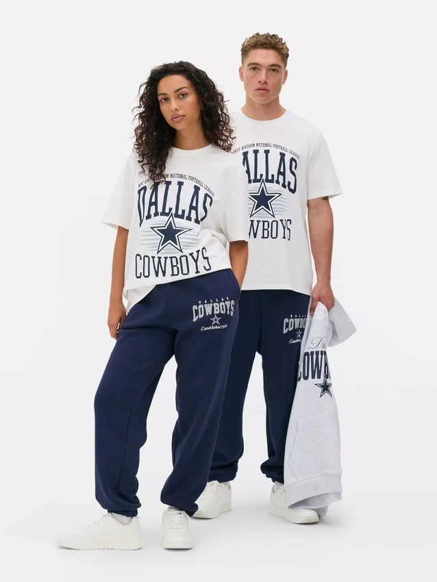 Nfl dallas cowboys printed t-shirt