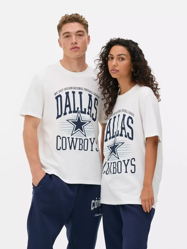 Nfl dallas cowboys printed t-shirt
