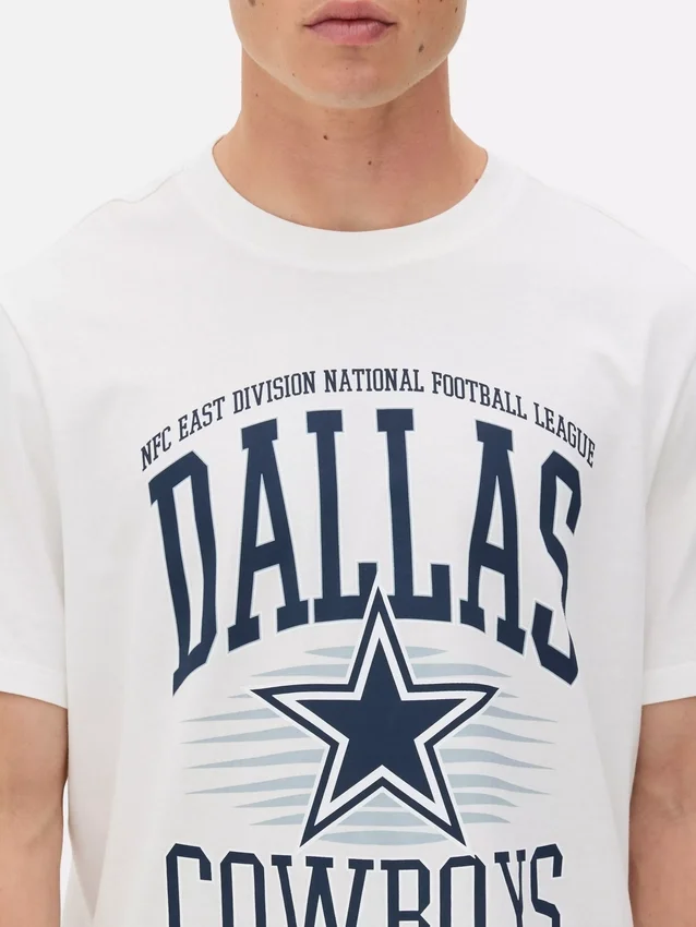 Nfl dallas cowboys printed t-shirt