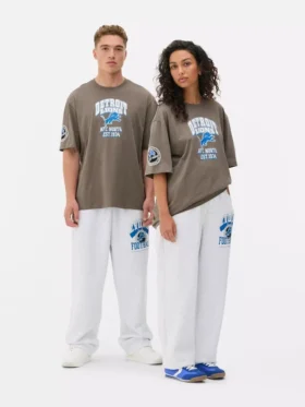 Nfl detroit lions logo t-shirt