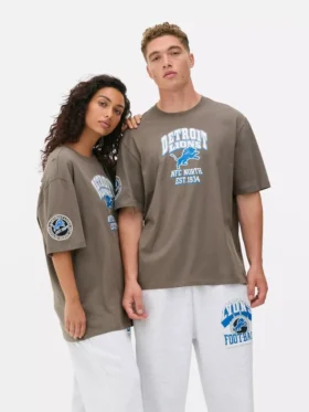 Nfl detroit lions logo t-shirt