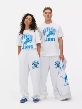 Nfl detroit lions printed t-shirt