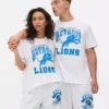 Nfl detroit lions printed t-shirt