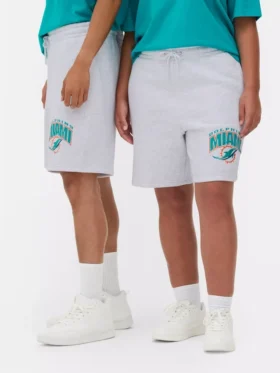 Nfl miami dolphins logo shorts