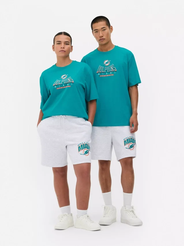 Nfl miami dolphins logo t-shirt