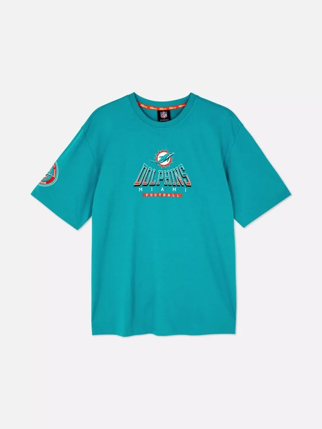 Nfl miami dolphins logo t-shirt
