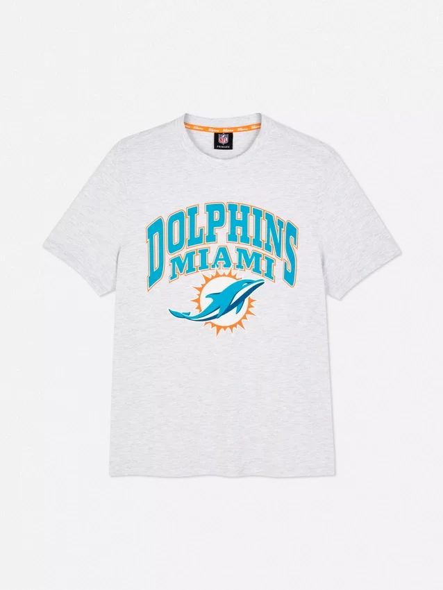 Nfl miami dolphins logo t-shirt