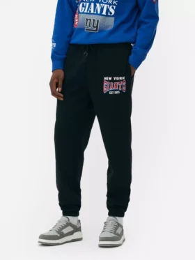 Nfl new york giants cuffed joggers