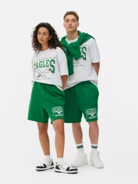 Nfl philadelphia eagles logo shorts