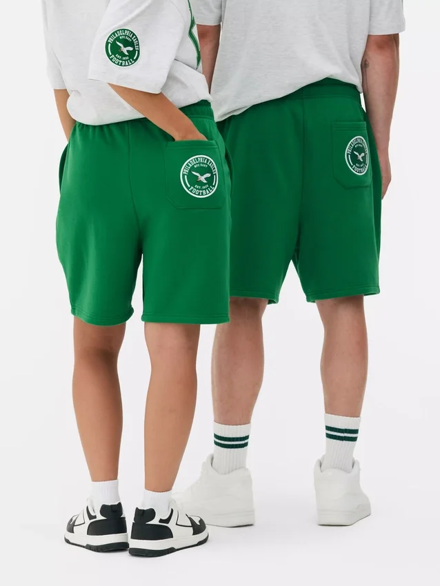 Nfl philadelphia eagles logo shorts