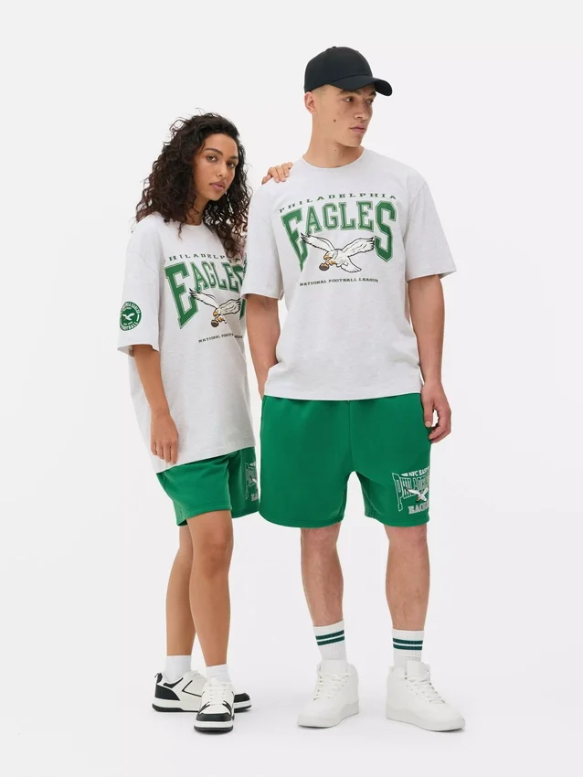 Nfl philadelphia eagles printed t-shirt