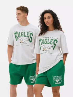 Nfl philadelphia eagles printed t-shirt