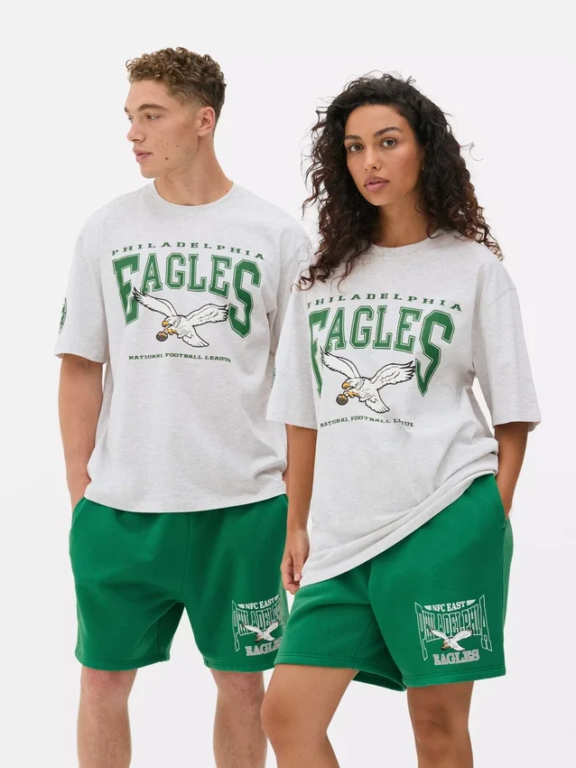 Nfl philadelphia eagles printed t-shirt