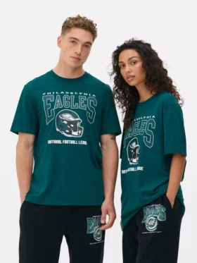 Nfl philidelphia eagles print t-shirt