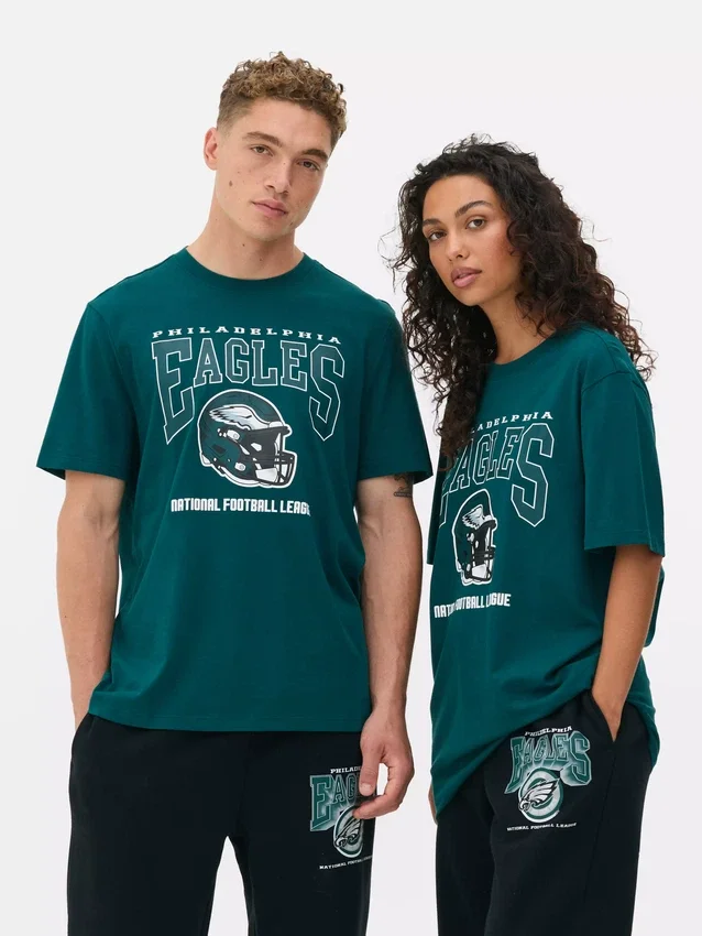 Nfl philidelphia eagles print t-shirt