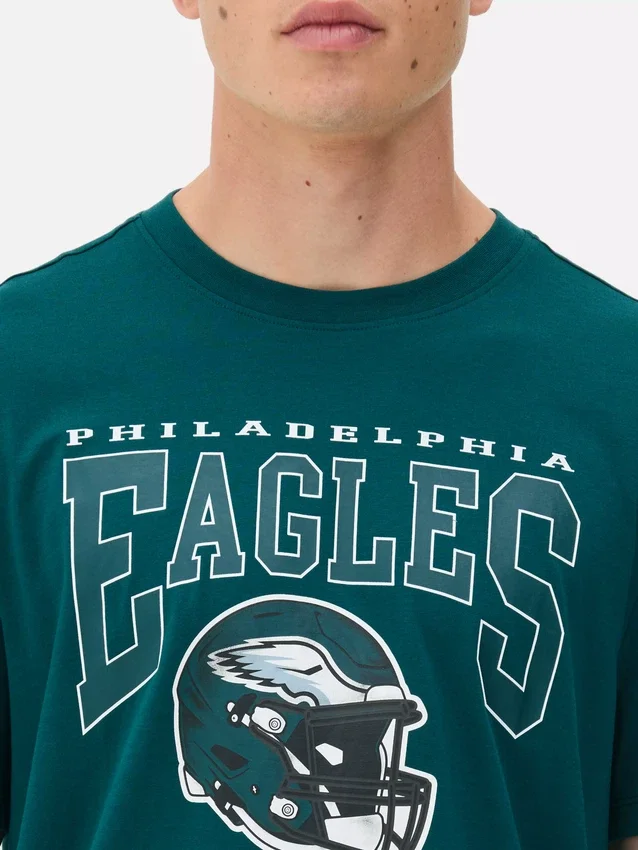 Nfl philidelphia eagles print t-shirt