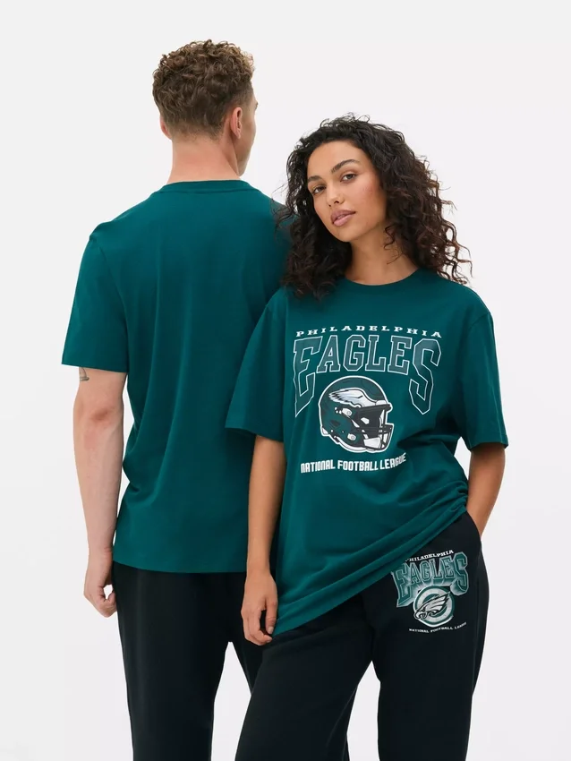 Nfl philidelphia eagles print t-shirt