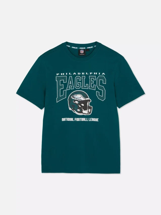 Nfl philidelphia eagles print t-shirt