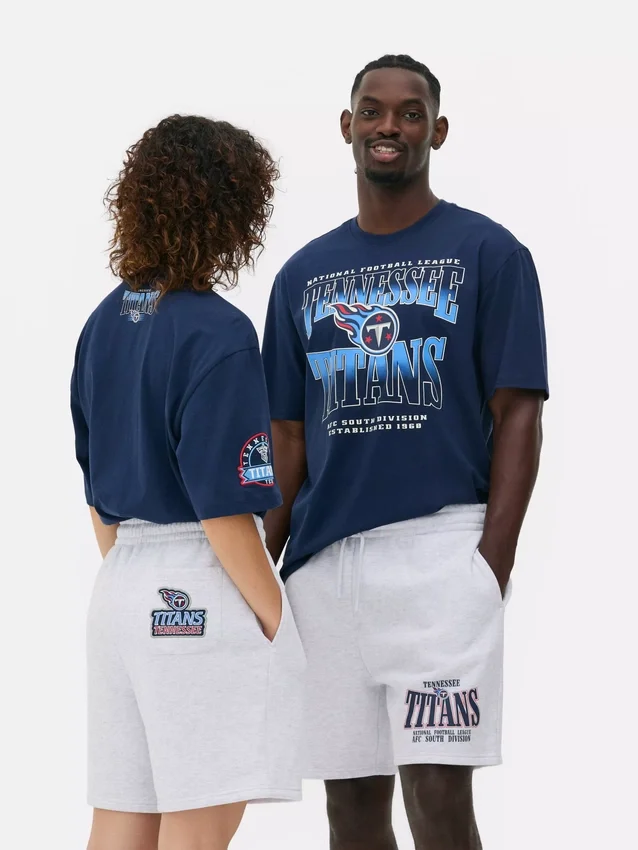 Nfl tennessee titans printed shorts