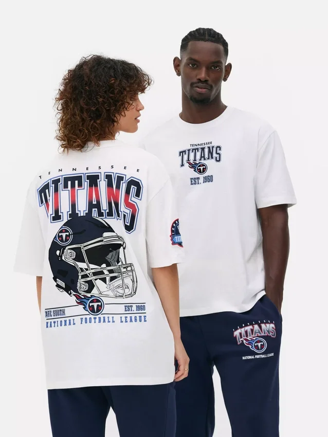 Nfl tennessee titans printed t-shirt