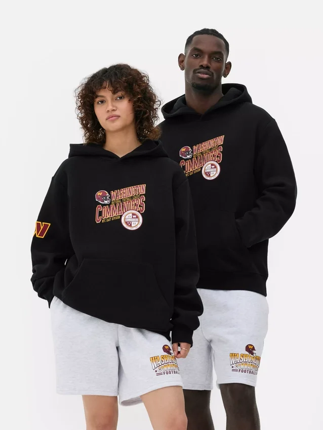 Nfl washington commanders logo hoodie