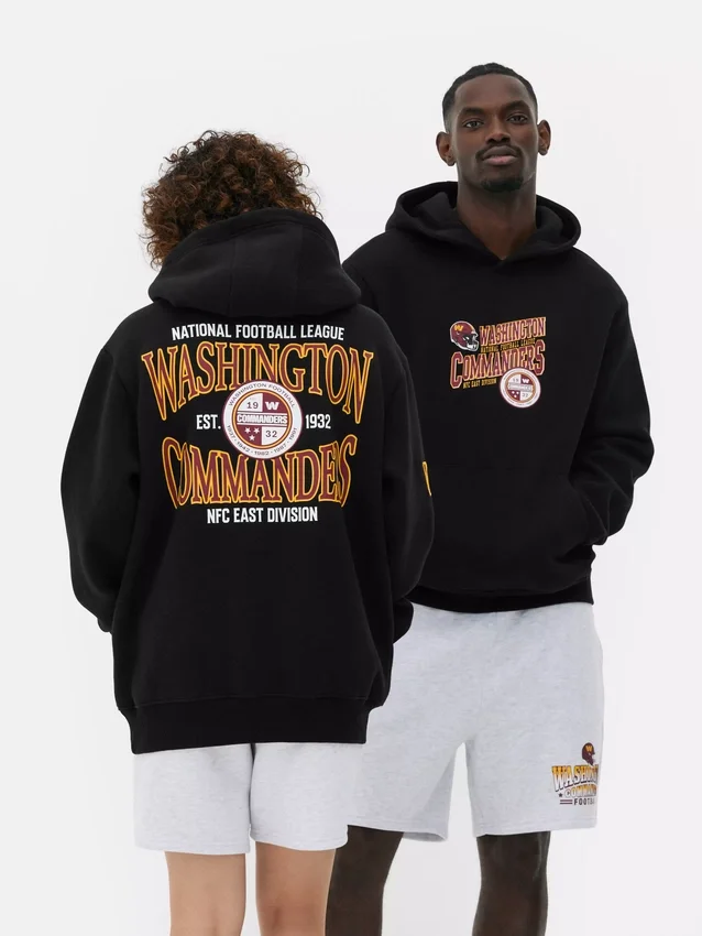 Nfl washington commanders logo hoodie