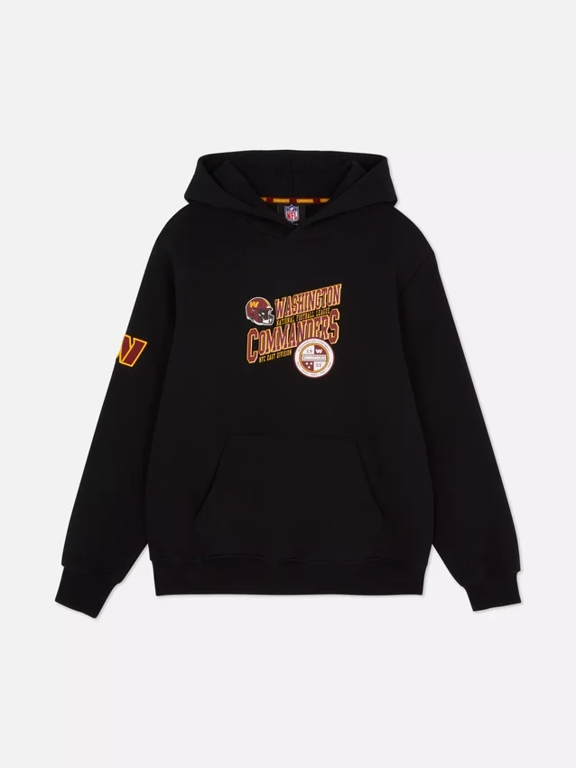 Nfl washington commanders logo hoodie