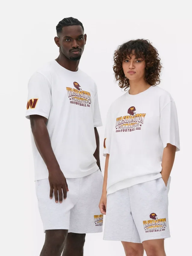 Nfl washington commanders logo t-shirt