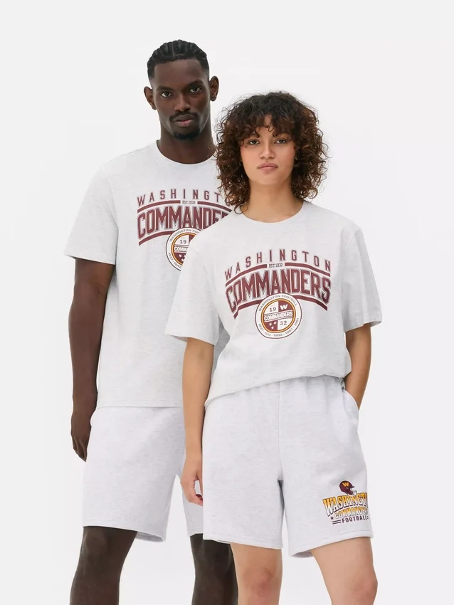 Nfl washington commanders logo t-shirt