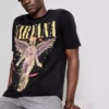 Nirvana angel graphic t-shirt