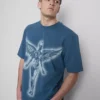 Nirvana angel graphic t-shirt