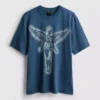 Nirvana angel graphic t-shirt
