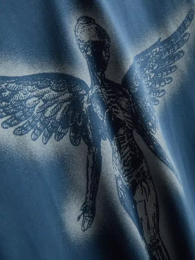 Nirvana angel graphic t-shirt