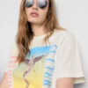 Nirvana cotton rainbow tour tee