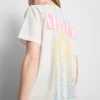 Nirvana cotton rainbow tour tee