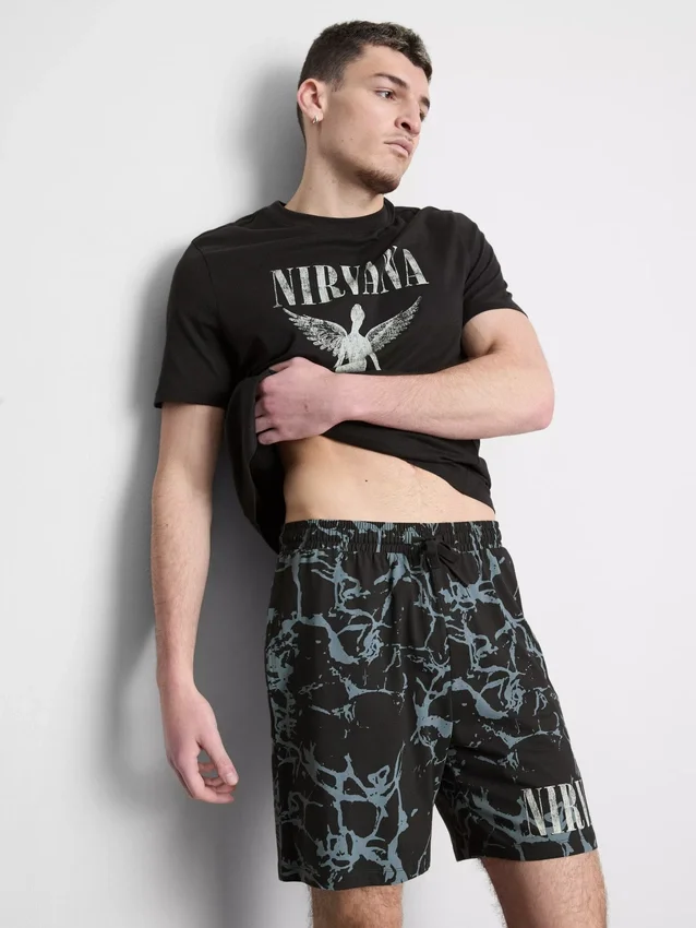 Nirvana short pajama set