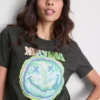 Nirvana washed cotton band tee