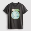 Nirvana washed cotton band tee