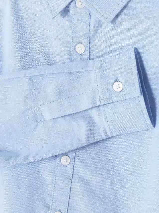 Older boy long sleeve oxford shirt