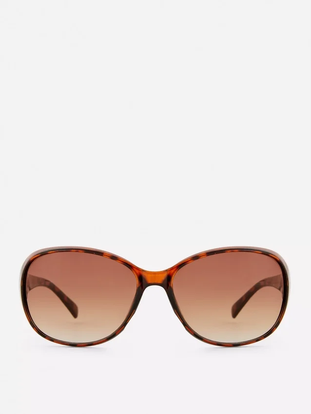 Ombra lens oval sunglasses