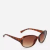 Ombra lens oval sunglasses
