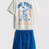 One piece t-shirt and shorts set