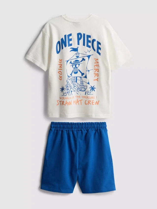One piece t-shirt and shorts set