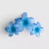 Orchid hair claw clip