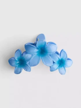 Orchid hair claw clip