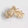 Orchid hair claw clip