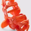 Orchid hair claw clip