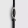 Oval buckle skinny belt
