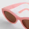 Oval frame sunglasses