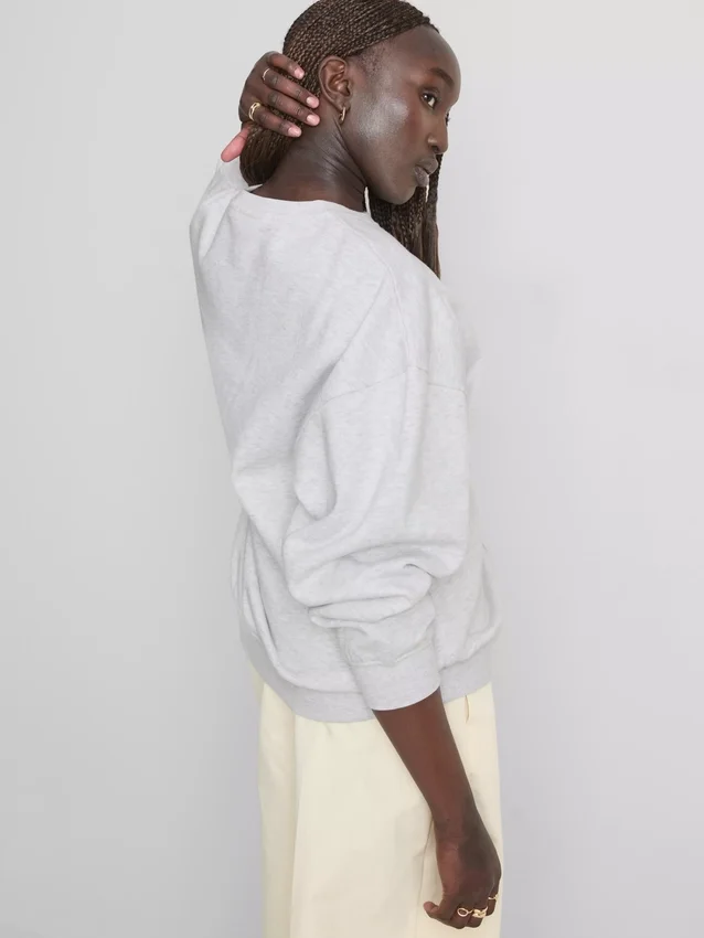Oversized 98 ditsy floral sweatshirt